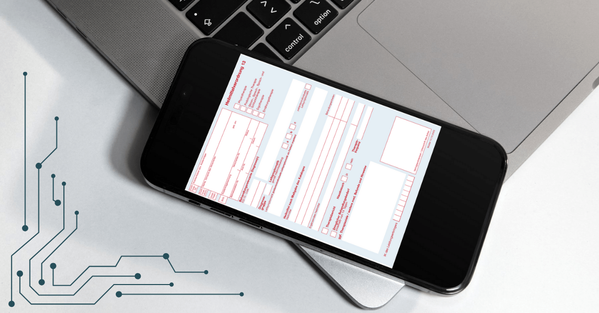 elektronische Verordnung therapie