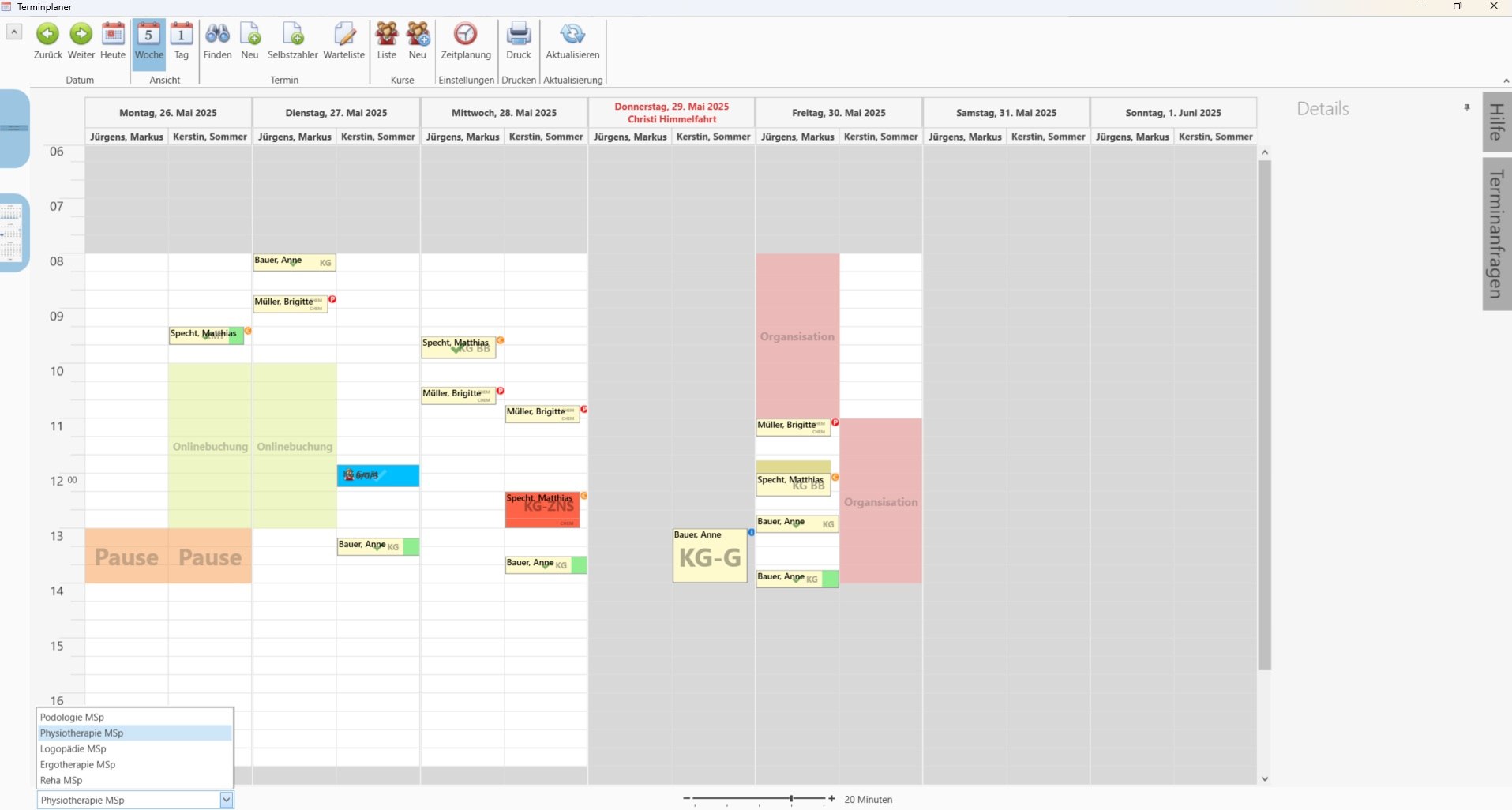 Henara Praxissoftware smartVO mehrere Standorte