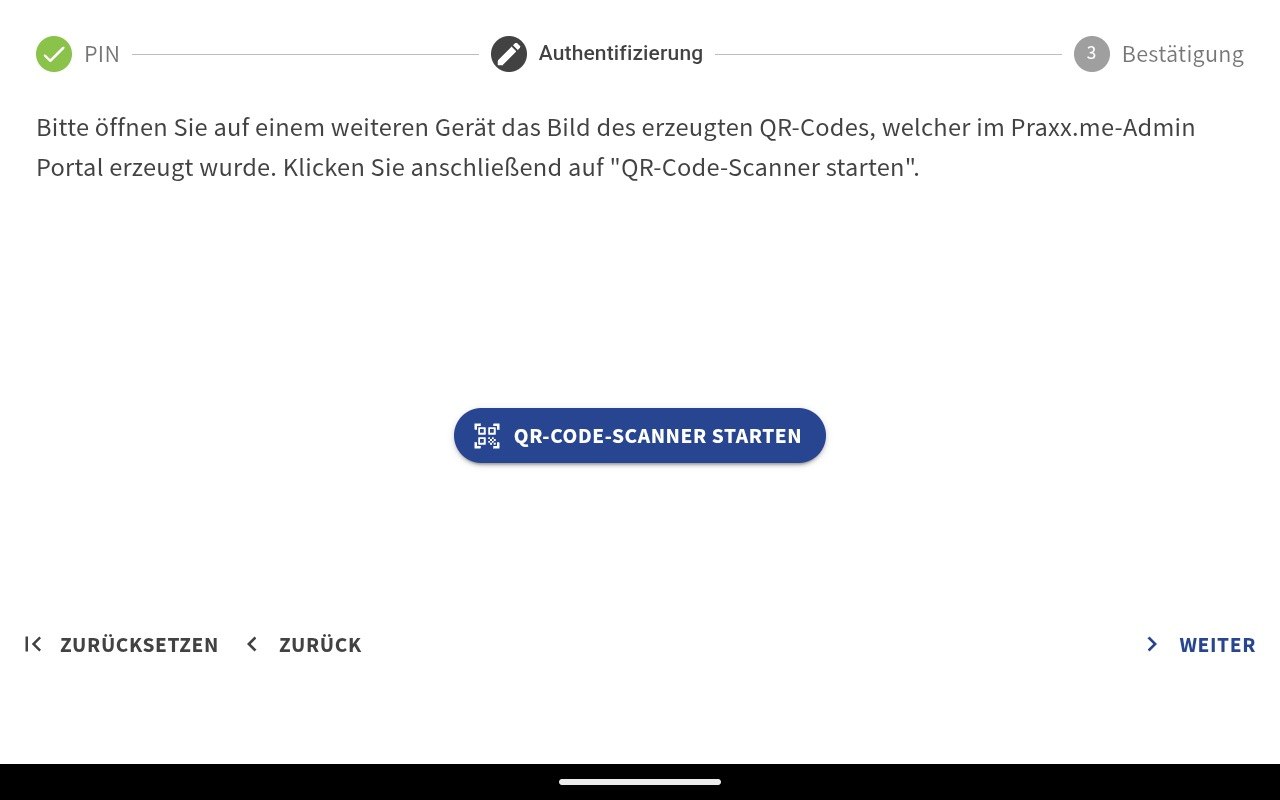 06 – Check-in App – QR-Code-Scan Kamera starten
