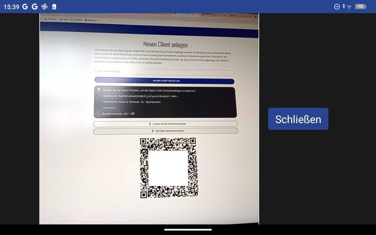 06 – Check-in App – QR-Code-Scan