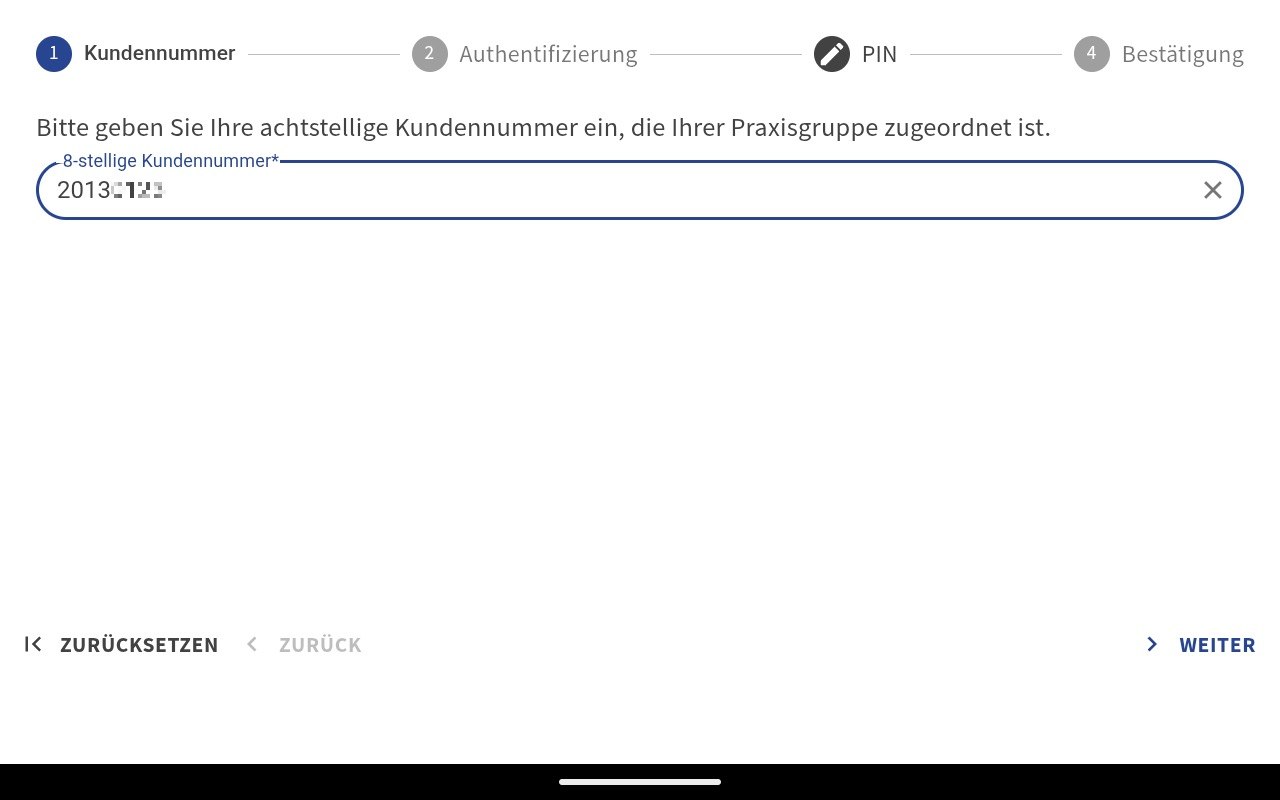11 – Check-in App – Kundennummer